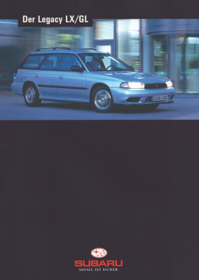 Subaru Legacy LX/GL Prospekt 9.1997