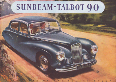 Sunbeam-Talbot 90 Prospekt 5.1951