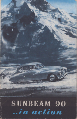 Sunbeam-Talbot 90 ..in Action Prospekt 1951
