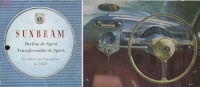 Sunbeam Mark III brochure ca. 1956