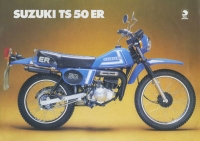 Suzuki TS 50 ER brochure 1979