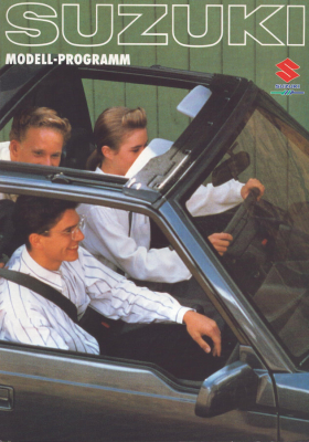 Suzuki Pkw Programm 3.1990