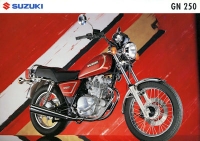 Suzuki GN 250 brochure 1992