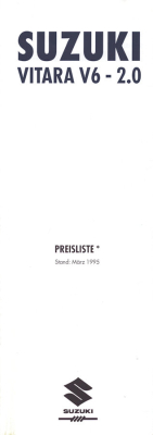 Suzuki Vitara Preislsite 3.1995