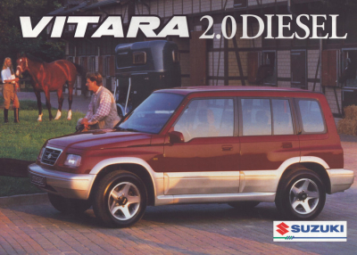 Suzuki Vitara 2.0 Diesel Prospekt ca. 1996