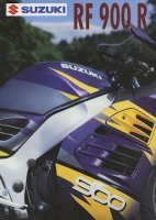 Suzuki RF 900 R brochure 1996