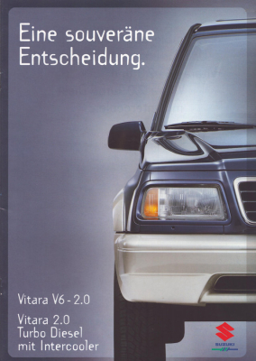 Suzuki Vitara V 6 2.0 / 2.0 TD Prospekt 8.1997