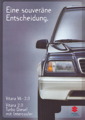 Suzuki Vitara V 6 2.0 / 2.0 TD Prospekt 1.1998