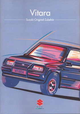 Suzuki Vitara Zubehör Prospekt 8.1991