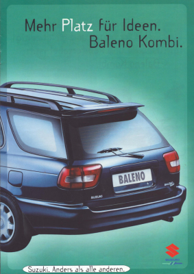 Suzuki Baleno Kombi Prospekt 2.1997