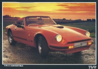 TVR 3000 S Convertible brochure ca. 1979