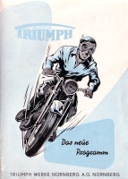 Triumph Programm 1954