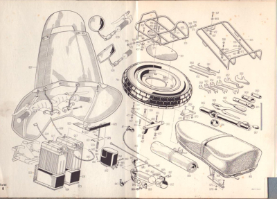 Preview: Triumph Contessa Ersatzteilliste 1.1956 Preview: Triumph Contessa Ersatzteilliste 1.1956