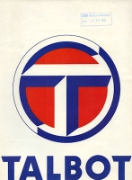 Talbot Takeover brochure 8.1978