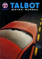 Talbot Matra Murena brochure 1982