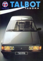 Talbot Tagora brochure 1982