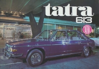 Tatra 613 Prospekt 1970er Jahre