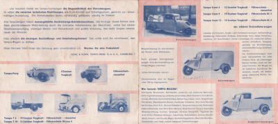 Preview: Tempo Programm ca. 1933