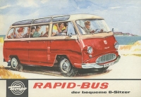 Tempo Rapid Bus brochure ca. 1960