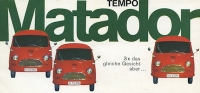 Hanomag / Tempo Matador Prospekt ca. 1965