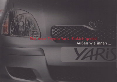 Toyota Yaris Prospekt 3.2003