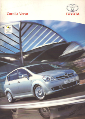Toyota Corolla Verso Prospekt 1.2005