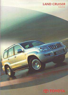Toyota Land Cruiser Zubehör Prospekt 7.2004