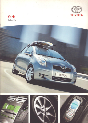 Toyota Yaris Zubehör Prospekt 4.2007