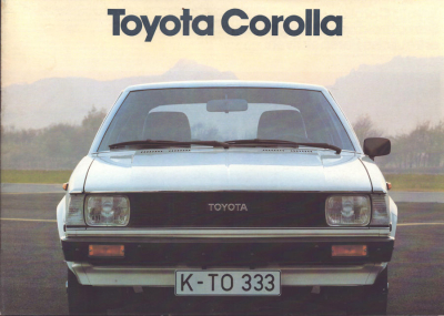 Toyota Corolla Prospekt 12.1979