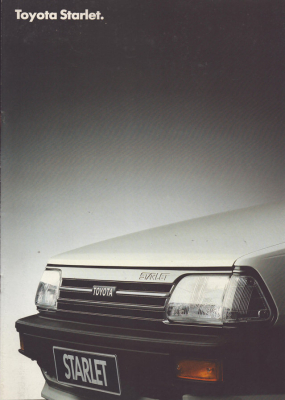 Toyota Starlet Prospekt 3.1987
