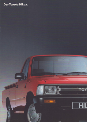 Toyota HiLux Prospekt 4.1989
