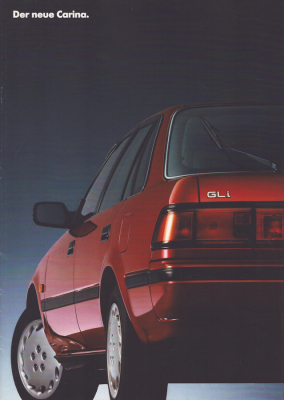 Toyota Carina Prospekt 3.1990