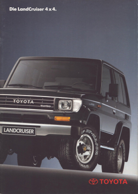 Toyota Land Cruiser 4x4 Prospekt 7.1990