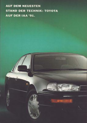 Toyota Programm 1992 zur IAA 1991