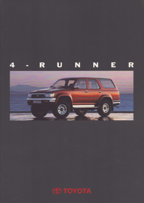 Toyota 4-Runner Prospekt 2.1992