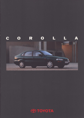 Toyota Corolla Prospekt 8.1992
