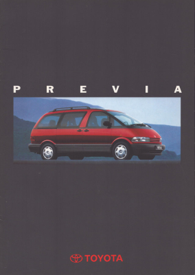 Toyota Previa Prospekt 5.1994