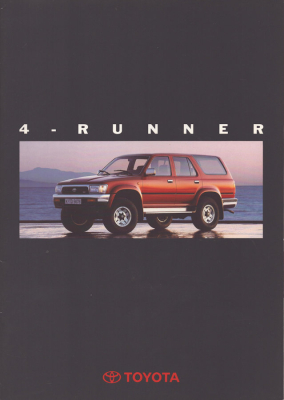 Toyota 4-Runner Prospekt 9.1994