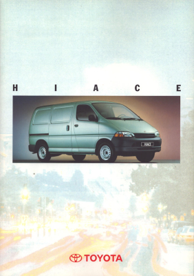 Toyota HiAce Prospekt 5.1997