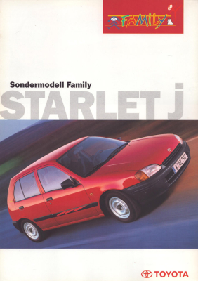 Toyota Starlet Famliy Prospekt 7.1997