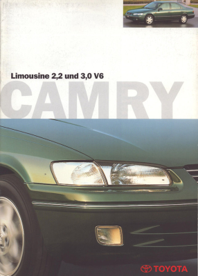 Toyota Camry 2,2 und 3,0 V6 Prospekt 11.1997