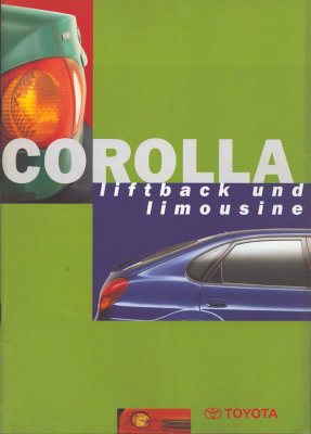 Toyota Corolla Prospekt 7.1997