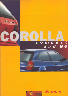 Toyota Corolla Prospekt 7.1997