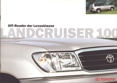 Toyota Land Cruiser 100 Prospekt 5.1998