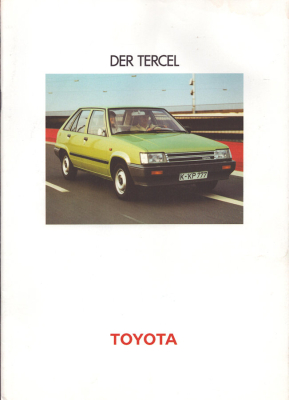 Toyota Tercel Prospekt 5.1984