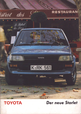 Toyota Starlet Prospekt 12.1984
