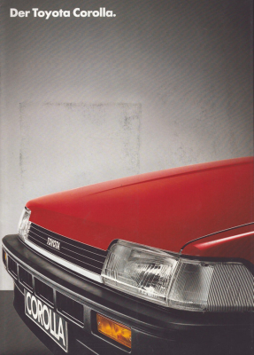 Toyota Corolla Prospekt 5.1986
