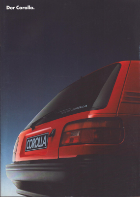 Toyota Corolla Prospekt 7.1990