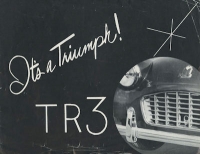 Triumph T.R.3 Prospekt 1956