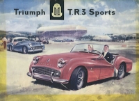 Triumph T.R.3 Sports Prospekt 1.1960